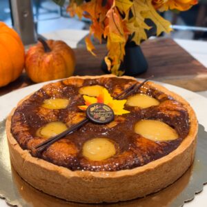 Pear Chocolate Tart